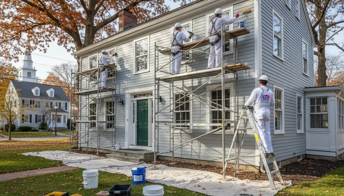 Professional painting services in Worcester, MA for residential and commercial properties