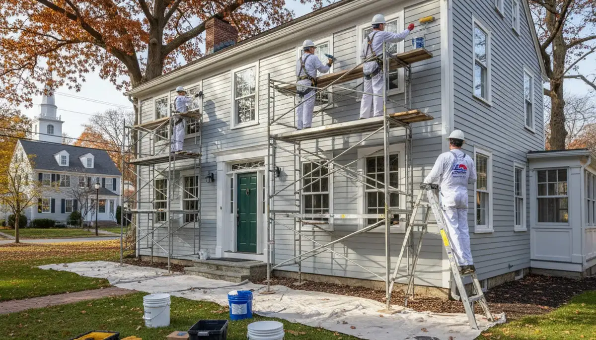 Professional painting services in Worcester, MA for residential and commercial properties