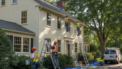 Painting services in Worcester, MA for residential and commercial properties