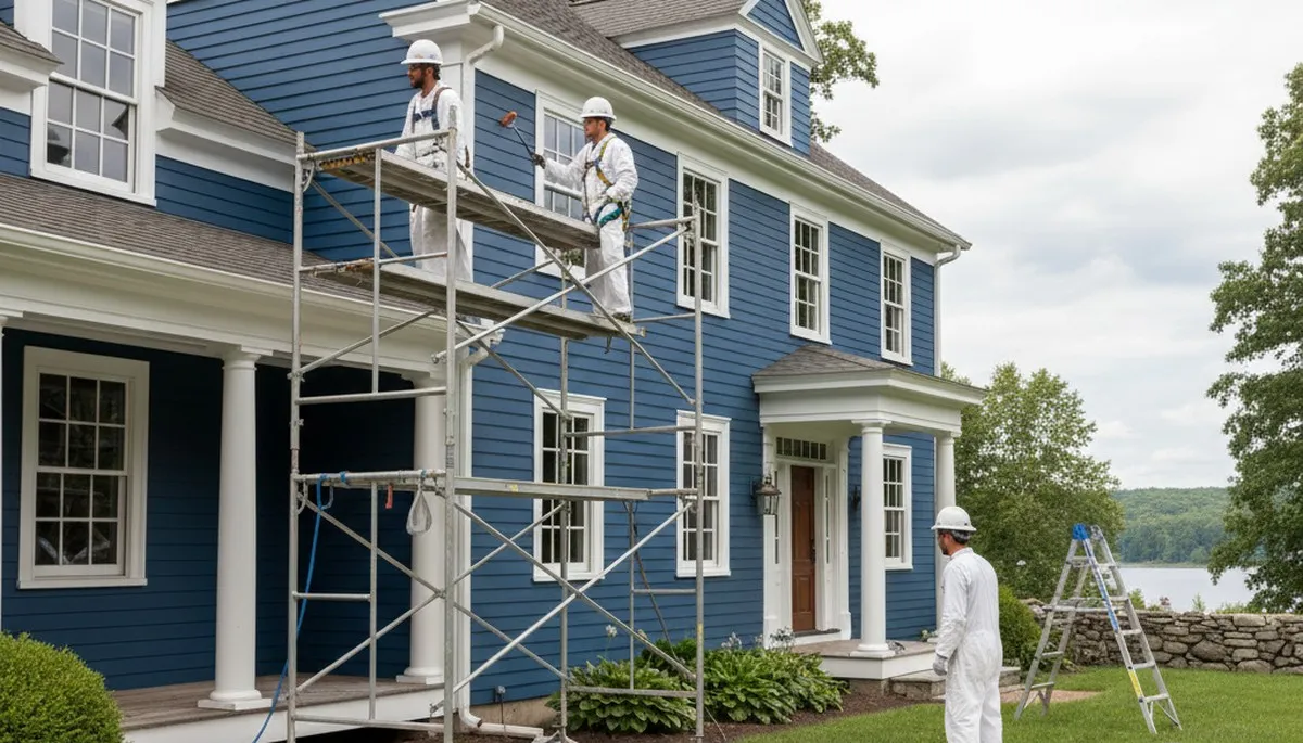 Professional painting service in Worcester, MA for interior and exterior home painting projects