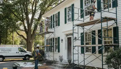 Professional painting service in Worcester, MA, for interior and exterior home improvement projects