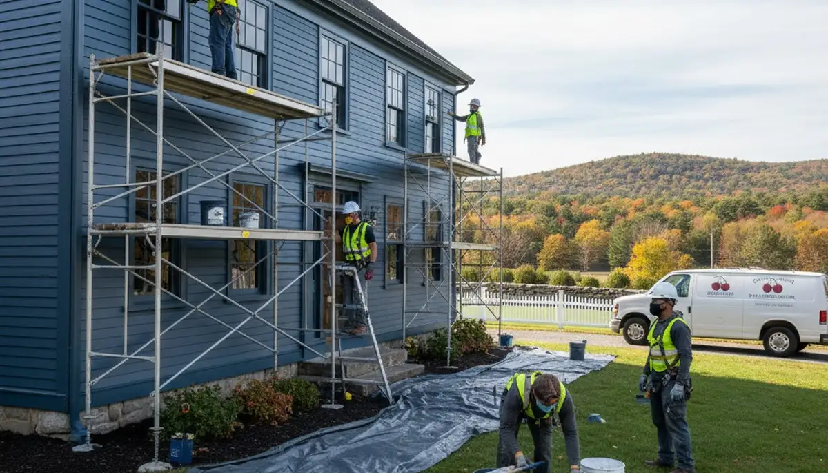 Painting services in Worcester, MA for residential and commercial properties