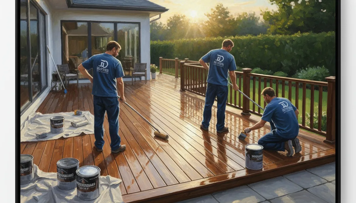 Professional deck sealing service in Worcester, MA to protect wood from weather and moisture