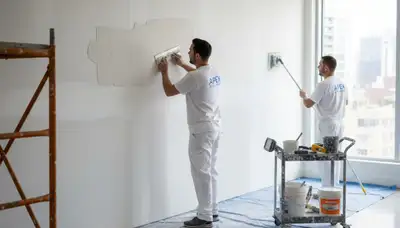 Worcester, MA drywall repair for cracks and holes, leaving a smooth, paint-ready finish