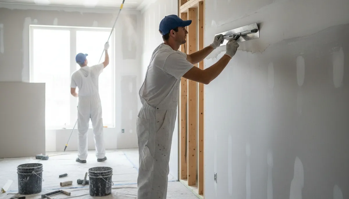 Worcester, MA drywall repair for cracks and holes, leaving smooth, paint-ready walls