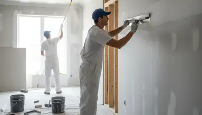 Worcester, MA drywall repair for cracks and holes, leaving smooth, paint-ready walls