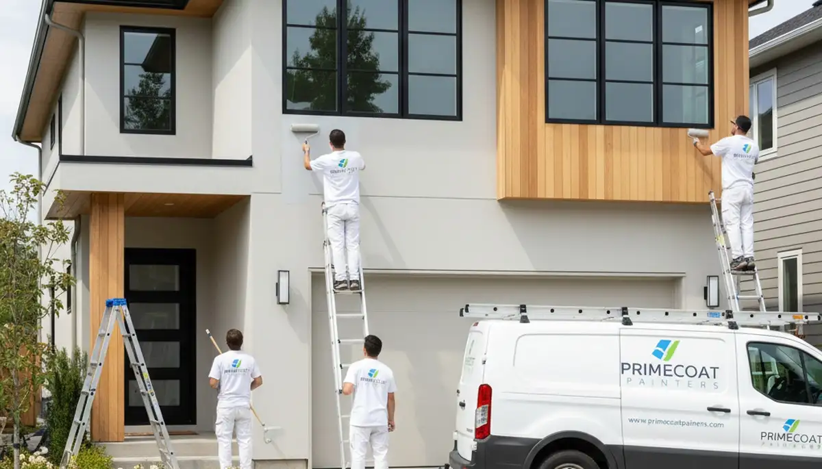 Exterior house painting in Worcester, MA by Worcester Paint Pros