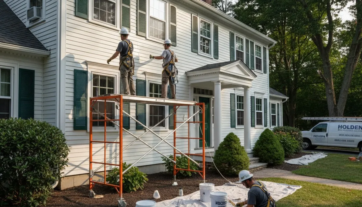 Painting company in Worcester, MA providing professional interior and exterior painting services