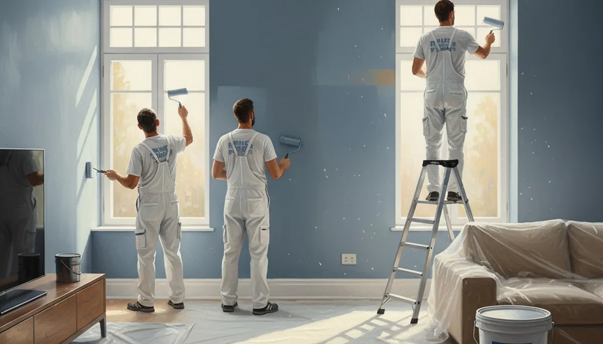 Interior house painting service in Worcester, MA for clean, durable walls and home protection