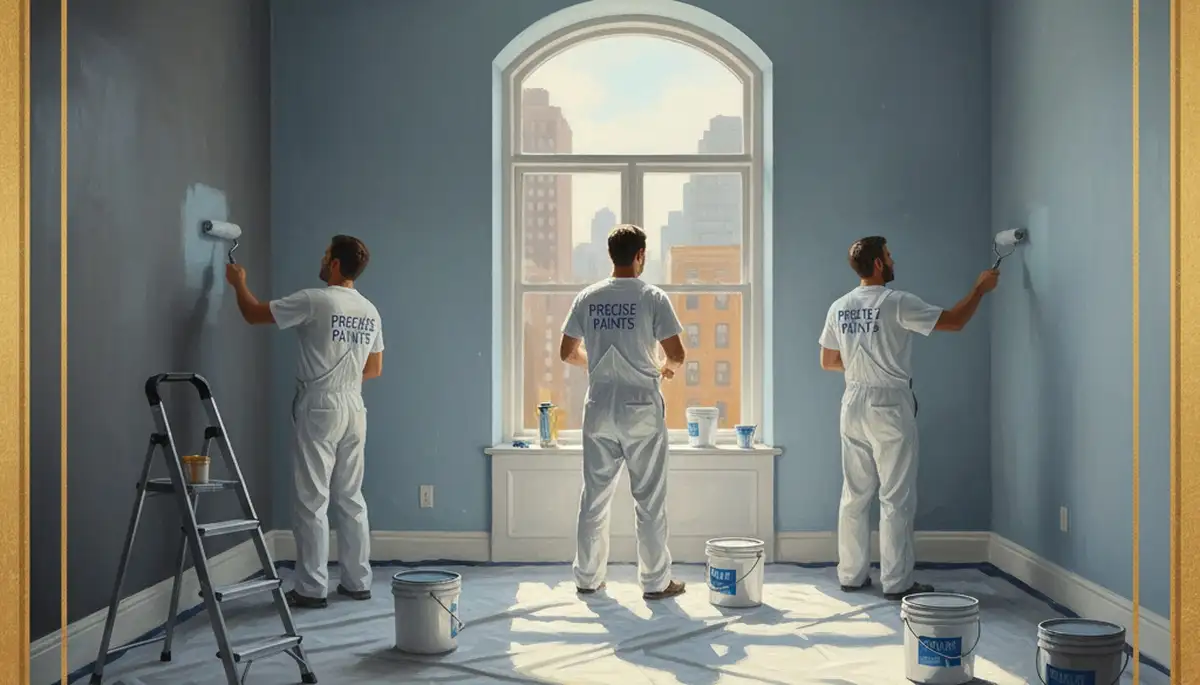 Interior house painting in Worcester, MA by Worcester Paint Pros for clean, protected walls