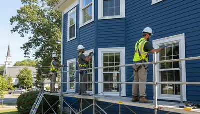 Worcester, MA painting contractor for interior and exterior house painting services