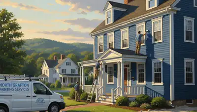 Professional painting services in Worcester, MA for residential and commercial properties