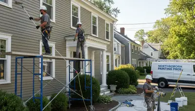Professional painting services in Worcester, MA for residential and commercial properties