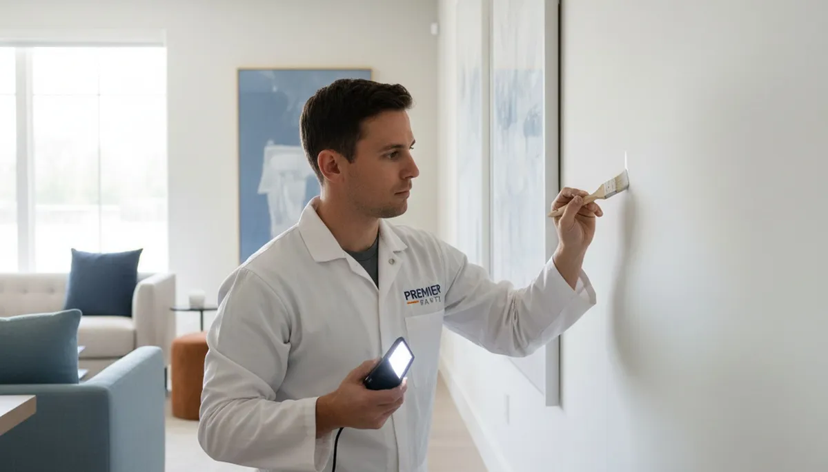 Paint touch-up service for Worcester, MA homes with scuff, peeling, and faded paint repair