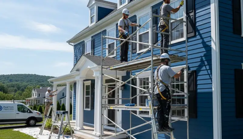 Worcester, MA painting contractor providing residential and commercial interior and exterior painting services