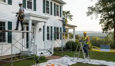Professional painting services in Worcester, MA for residential and commercial properties