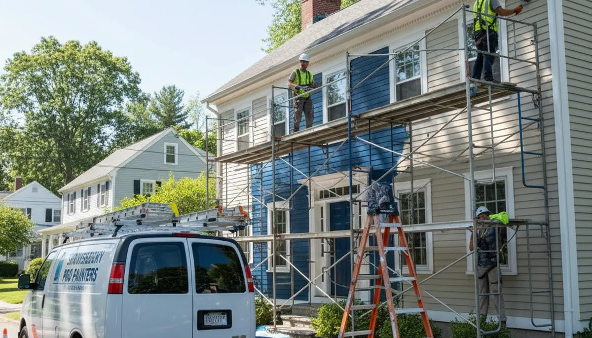 Professional painting service in Worcester, MA for residential and commercial projects