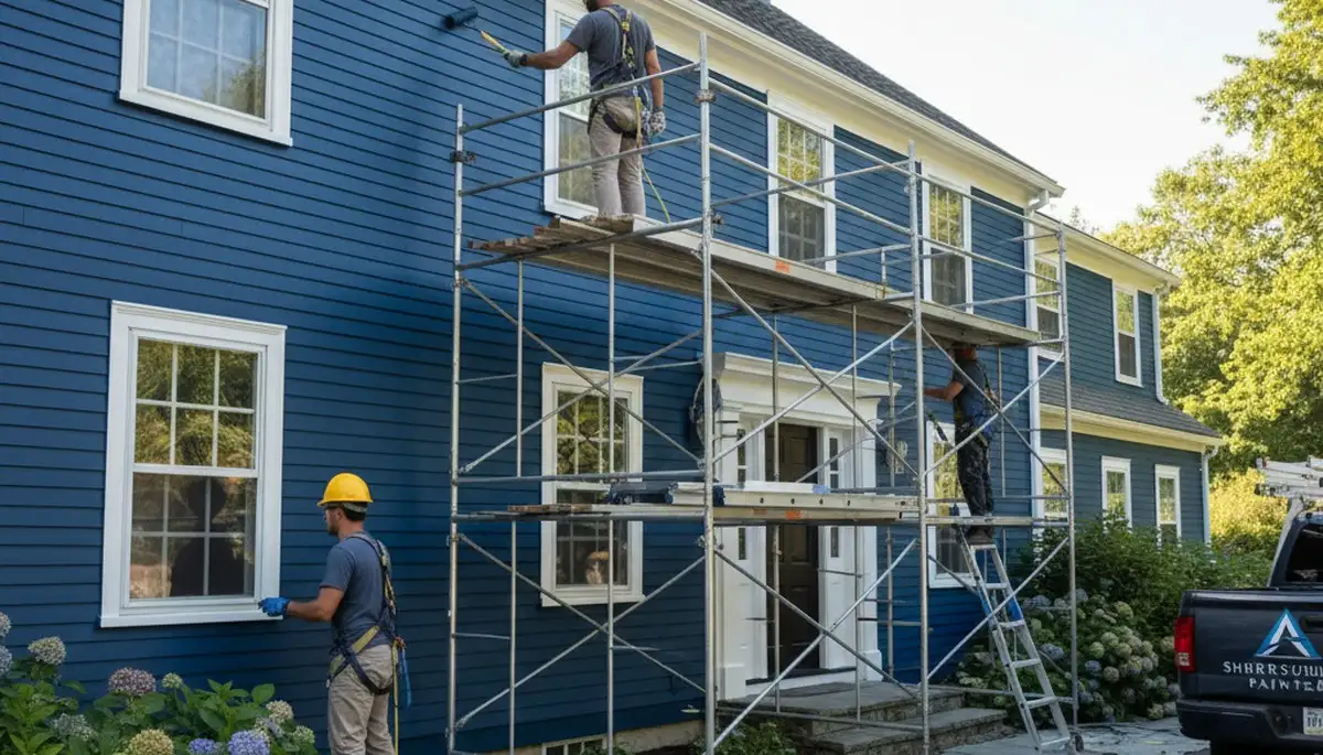 Professional Worcester MA painting contractor serving residential and commercial painting services