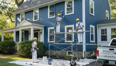 Professional painting service in Worcester, MA for residential and commercial projects