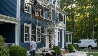 Painting contractor serving Worcester, MA for residential and commercial interior and exterior painting