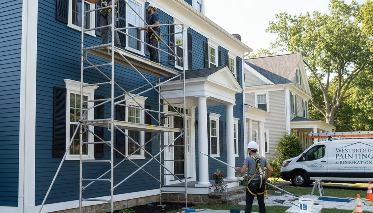 Professional painting services in Worcester, MA for residential and commercial properties