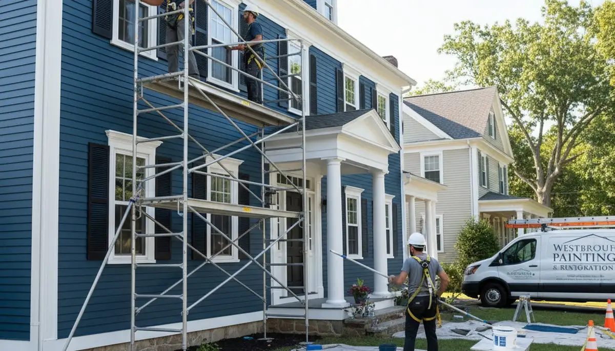 Professional painting services in Worcester, MA for residential and commercial properties